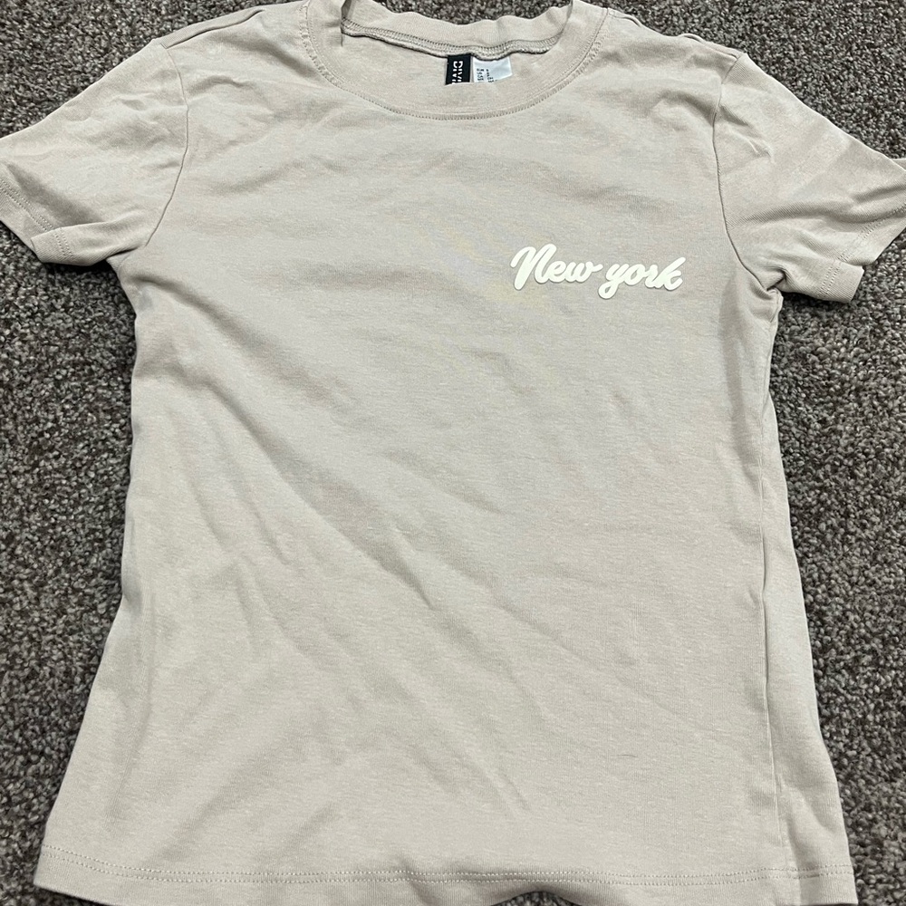 New York Tan H&M Short Sleeve